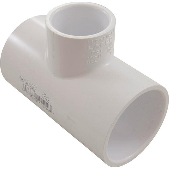  Tee, 1-1/2" Slip x 1-1/2" Slip x 1" Slip 