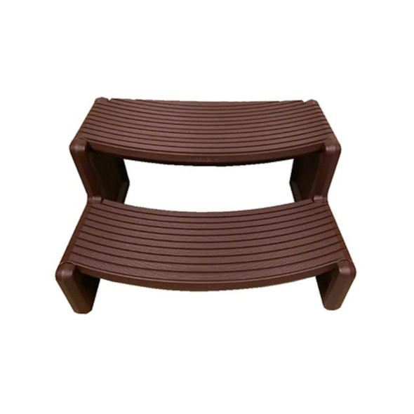 Spa Steps, Confer, Handi-Step 2, 27"Wide, Espresso   Spa Steps, Confer, Handi-Step 2, 27"Wide, Espresso