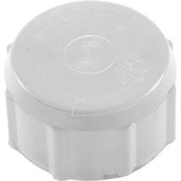  Drain Cap, Waterway Filter On/Off Valve, 1/2"fght, White 