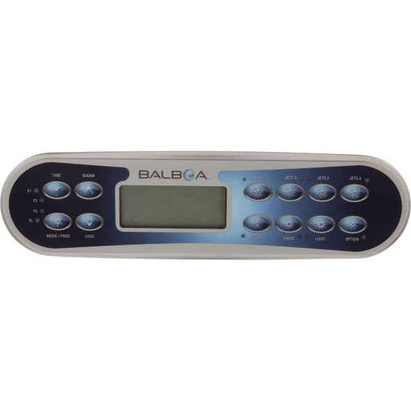  Spaside Control, Balboa ML900, 12-Button, Oblong, Pump1-Pump2-Pump3-Pump4 