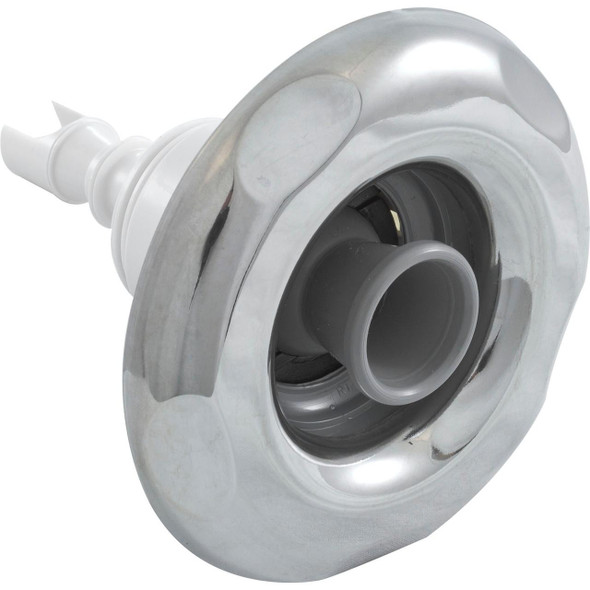  4" Jet Intl, WW Poly Storm, 4"fd, Dir, Scalloped, SS/Gry, Threaded 