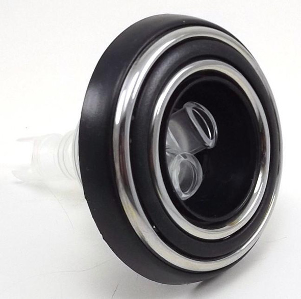 Dynasty Spas 15516 DYNASTY 3" JET, 2018, MINI STORM, GLO, TWIN ROTO, THREADED, ORION, METAL-CLEAR/BLACK Dynasty Spas 15516 DYNASTY 3" JET, 2018, MINI STORM, GLO, TWIN ROTO, THREADED, ORION, METAL-CLEAR/BLACK