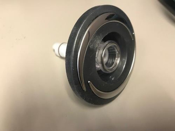 110878 VITA.MAAX SPA JET, 4", 400, INTERNAL, DIR, SS GRAPHITE, HALO PRO-LOC   110878 VITA.MAAX SPA JET, 4", 400, INTERNAL, DIR, SS GRAPHITE, HALO PRO-LOC