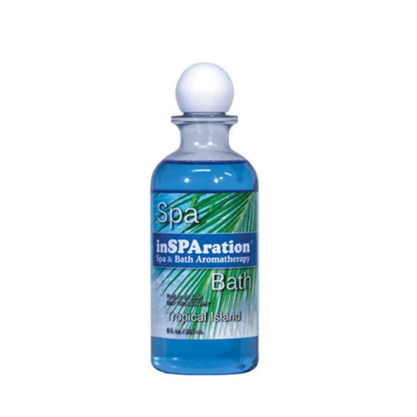 Fragrance, Insparation Liquid, Tropical Island, 9oz Bottle