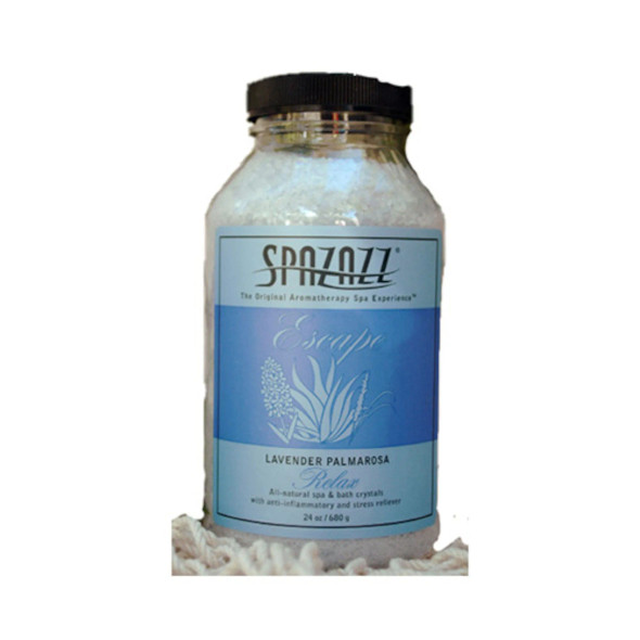 Fragrance, Spazazz, Crystals, Lavender Palmarosa, 22oz Jar