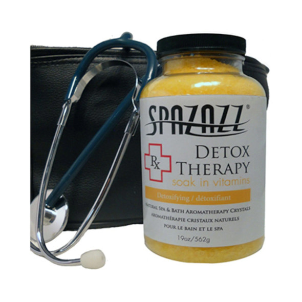 Aromatherapy, Spazazz, Rx Crystals, 19oz, Detox Therapy