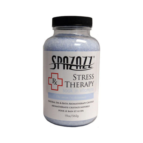Aromatherapy, Spazazz, Rx Crystals, 19oz, Stress Therapy