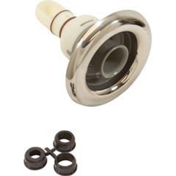 Waterway Adjustable Whirlpool Jet Internal Mtl. Esc.-Gray, Thd, 5"  Waterway Adjustable Whirlpool Jet Internal Mtl. Esc.-Gray, Thd, 5"