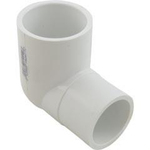 Waterway 90 Elbow, 1-1/2" Slip x 1-1/2" Spigot 