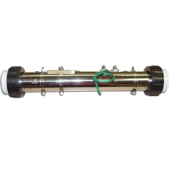 HYDROQUIP 15" Universal Rite-Fit 2.5kW Flo-Thru Heater Assembly 27-J0413-3S-K 