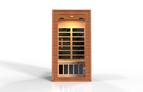 Saunas Dynamic Avila Elite 1-2 Person ULTRA-LOW-EMF FAR Infrared Sauna DYN-6103-01 Elite 