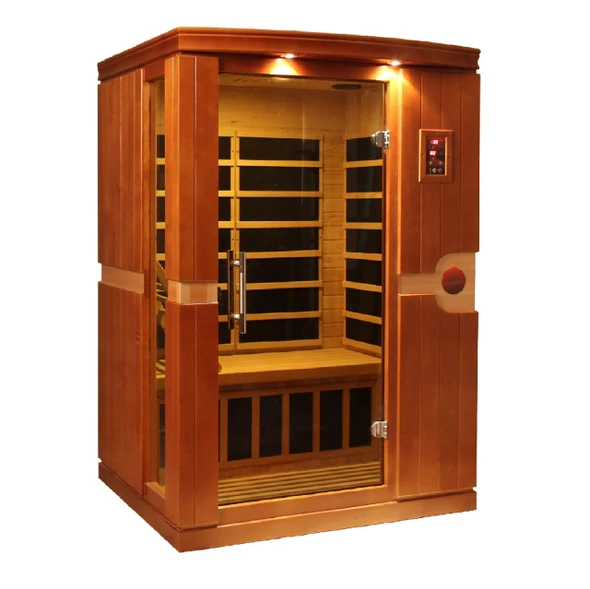 Saunas Dynamic Venice 2 Person Low EMF Far Infrared Sauna DYN-6210-01 