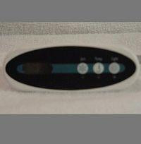  X310001 Master Spas MAS260 3-button Oval Topside w/ generic label 03-05 