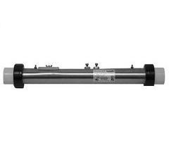  Vita Spas Flo Thru Heater, 2" x 15", 5.5kW, Vita Spas, No Pressure Tap, C2550-0024ET 