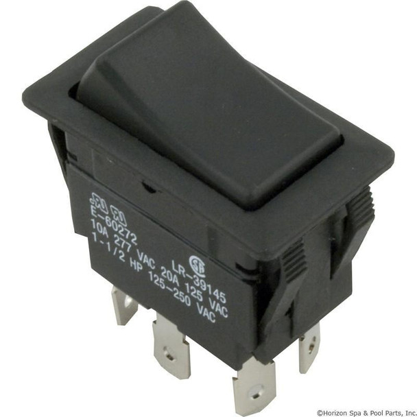  Spa Rocker Switch, DPDT, 240v 