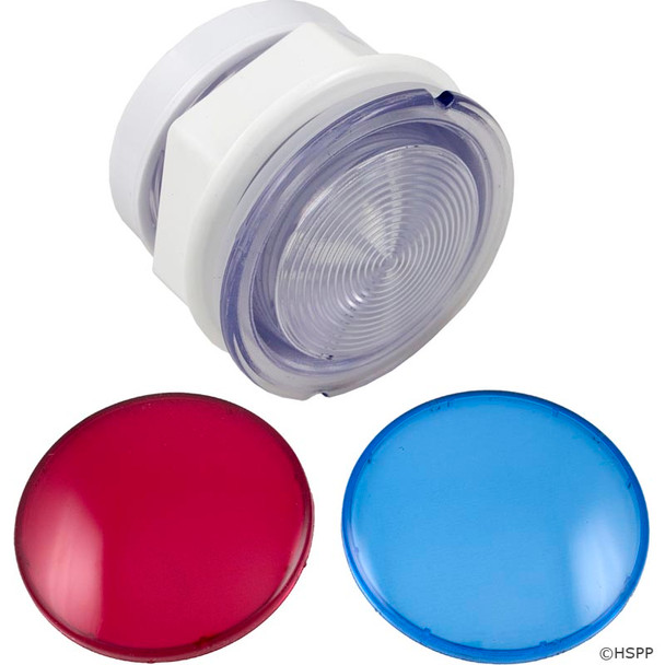 Spa Light Wall Fitting, w/reflector 2 5/8" Hole Size, 3 1/4"Face