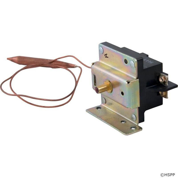  Double Pole Spa Heater Hi Limit DPST 40A 5/16"x18" Capillary 