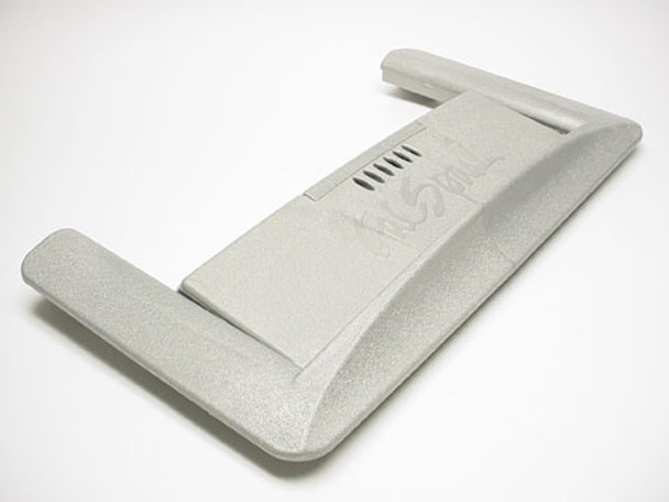 PLU21600122 Cal Spa SKIMMER WEIR GATE W/BROMINE DISPENSER, (C-08/4), SILVER