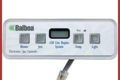  4 Button, 54094 Balboa Topside, Lite Duplex Digital, LCD 