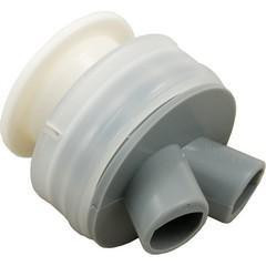 Caldera Spas Magna`ssage Spa Jet Dual Port Flow Path [White,Grey] 