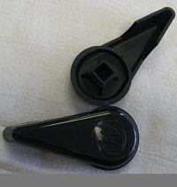  Master Spa Handle 2" Diverter Black X804180 