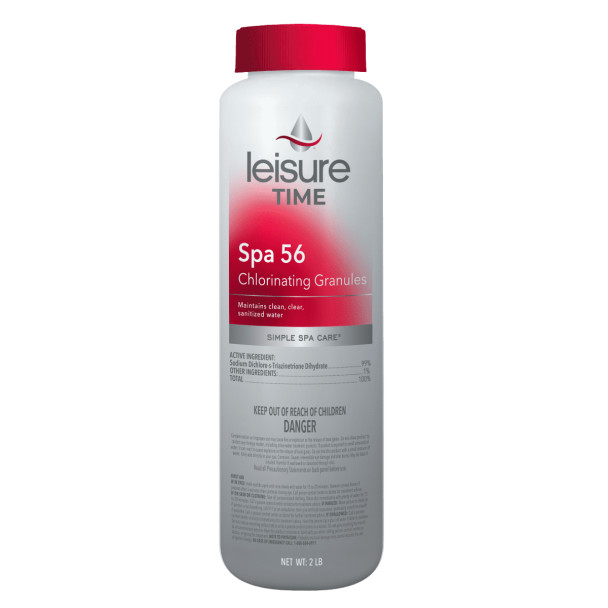 Leisure Time Cholorine Granules Spa 56, 2lb Container