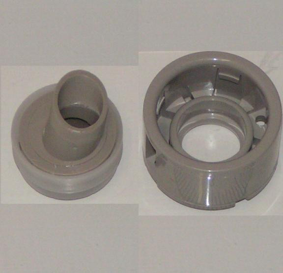  Jacuzzi® BMH Jet Spinning Neck Jet Conversion Kit, Silver, Almond, White 