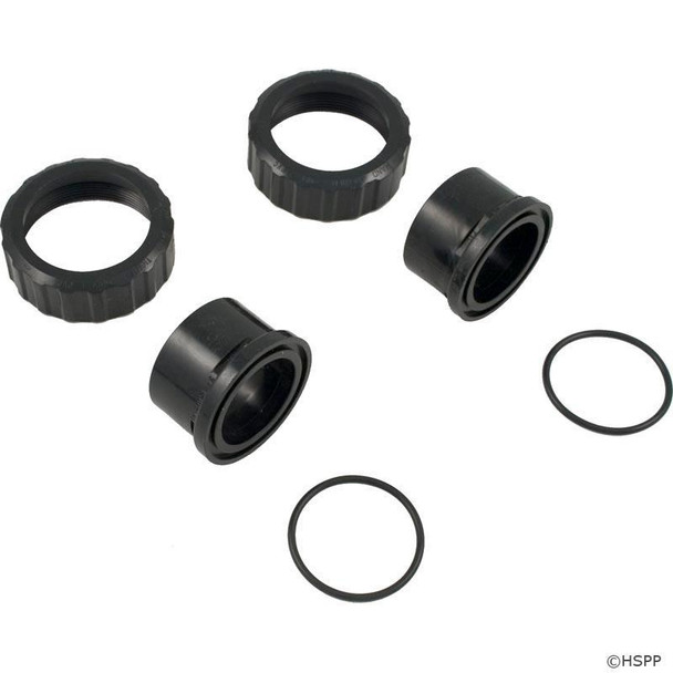  Flush Union Connectors,1.5"s x2"spg (set of 2) 