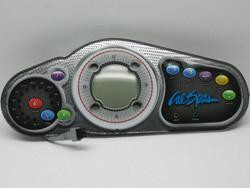 Cal Spas ELE09018252 Cal Spas Topside, Large Dash W/ Euro Clock 