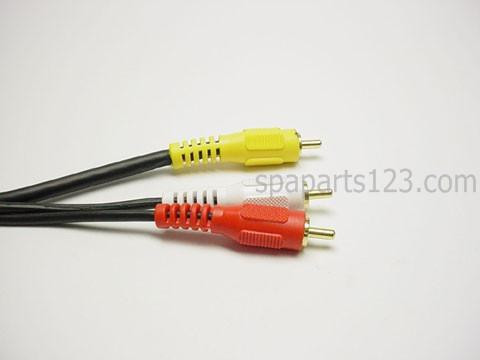 Cal Spas ELE09300110 Cal Spa RCA TRIPLE JACK VIDEO/AUDIO (VCK83T) 