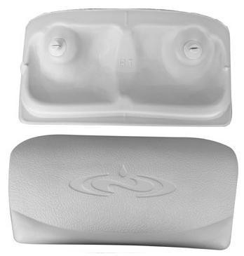 Dimension One Spas Dimension One Curved Spa Pillow with Logo - Grey 2001+ ( 01510-420 ) 