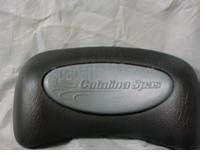 Catalina Spas 10" Catalina Spa Pillow, Grey Insert, Suction 