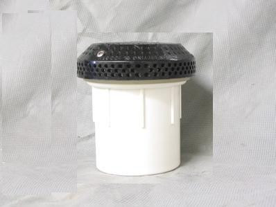  Catalina Spas 2" Adapter Hi-Flo Suction Black 