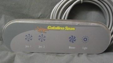Catalina Spas Catalina EL8000 Auxillary Topside Control Panel 