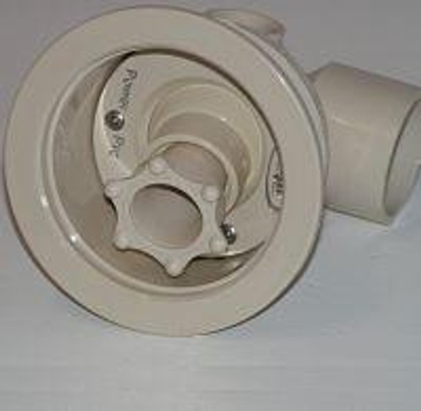  5" Face B785969 Jacuzzi® HTC Jet Assembly, Oyster DISCONTINUED ORDER WHITE B785940 