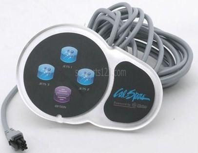 Cal Spas ELE09200854 Cal Spa Topside Control Auxilliary Panel , AX40 JETS 1,2,3, OPTIONS 