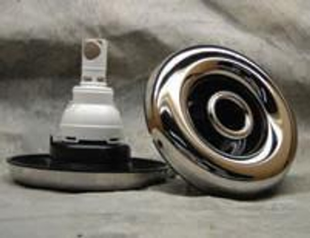 Catalina Spas 6.5" XL Power Storm Spa Jet Directional Black-S/S-S/S Fiber Optic 