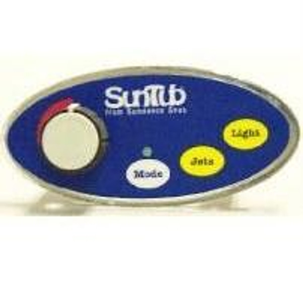  6600-051 SUNDANCE® SPAS TOPSIDE CONTROLS SUNTUB 