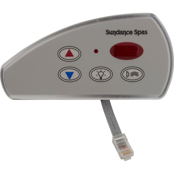  6600-833 SUNDANCE® SPAS TOPSIDE CONTROL LX-10 2000+ PORTOFINO 