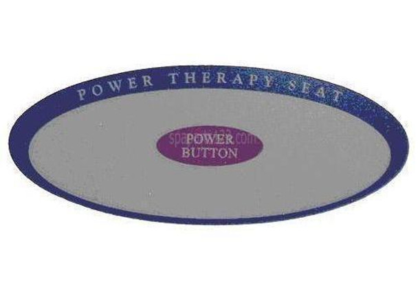 Marquis Spas 650-0465 Marquis Spas Topside Overlay, Simplex, 1998-1999, Coastal Series, 4 1/2" Long 