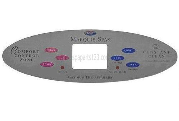 Marquis Spas 650-0429 Marquis Spas Topside Overlay, MTS, MTS II 
