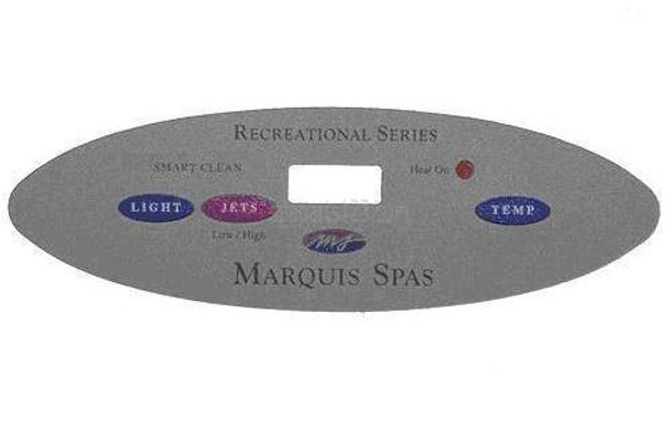Marquis Spas 650-0423 Marquis Spas Topside Overlay 