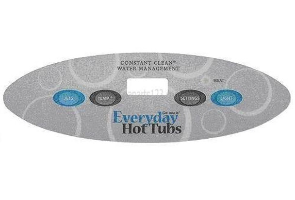 Marquis Spas 650-0605 Marquis Spas Overlay, Lexan, 2005-2009 