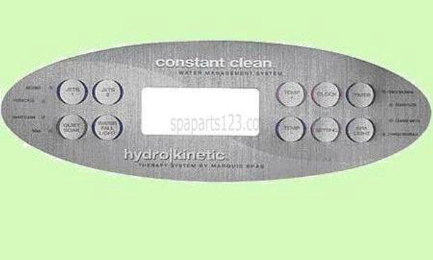 Marquis Spas 650-0610 Marquis Spas Overlay, 10 Button 