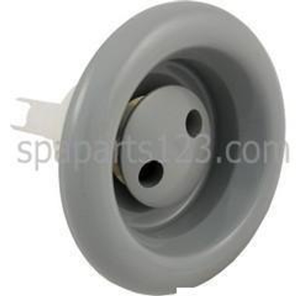  5" Face Cyclone Spa Jet - Pulsator, Smooth Finish White-Grey [DISCONTINUED] 