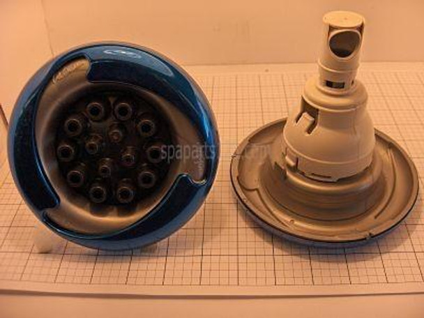 Cal Spas PLU21703625-BLU, 5.5" Cal Spa Jet Insert,MJLW Power Storm w/ Blue SS 