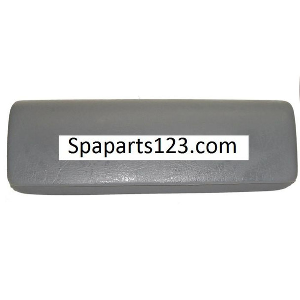 Caldera Spas 492 Caldera Spa Pillow, Large, Lounge, 016005, With Suction Cups, LIGHT GRAY 