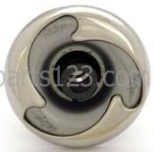 Cal Spas PLU21703631, 3.25 Cal Spa Jet Insert, Storm, Micro Flow, S/S (MFW) 