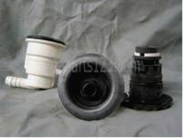 Catalina Spas 3.5" Poly Roto Spa Jet, Complete, Body and Insert, Black, Catalina Spas 