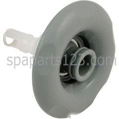  4.10" Face Spa Jet Cyclone Luxury Jet - Directional Emerald Cut, White-Gray 